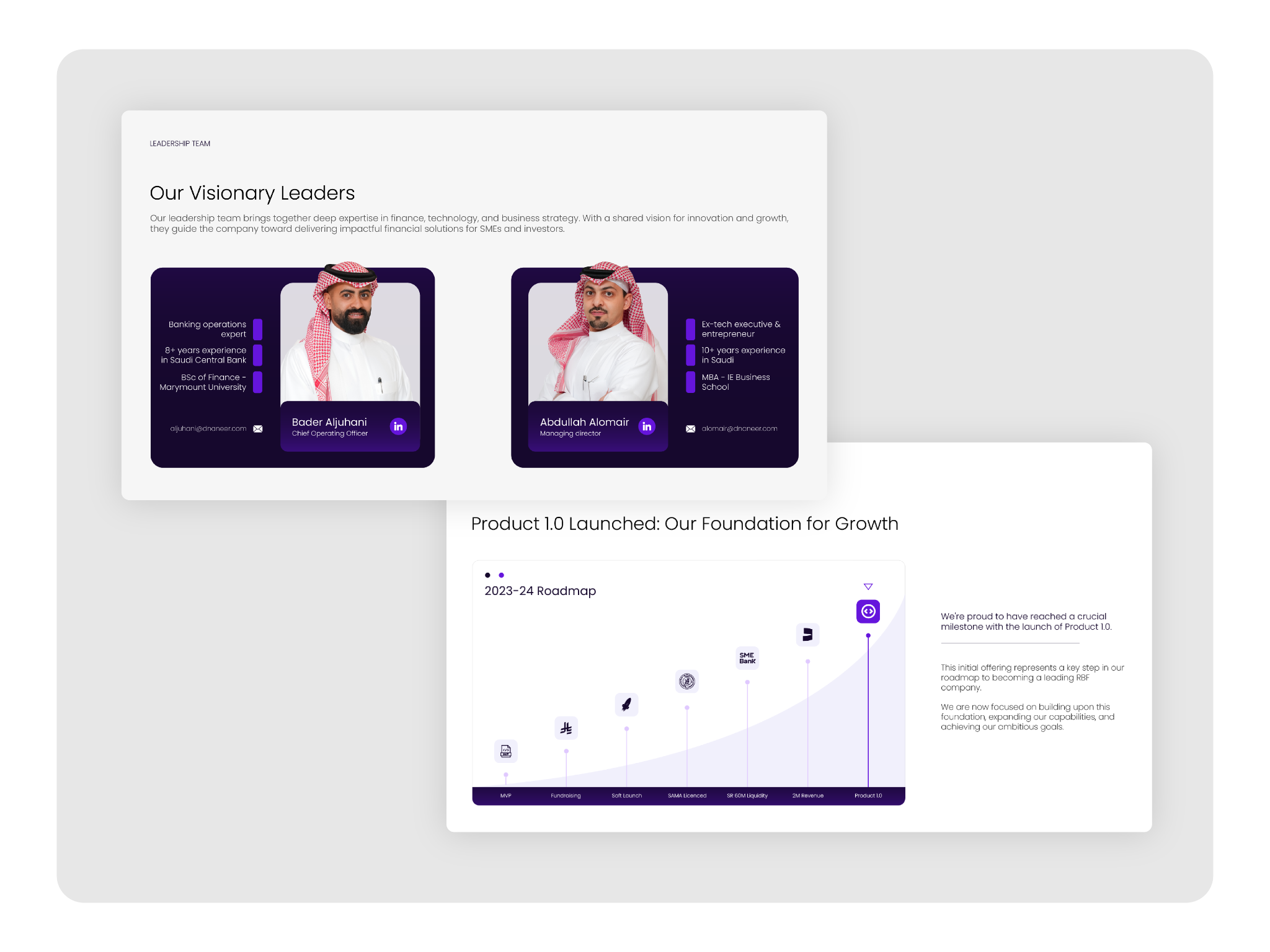 Dnaneer — leadership & milestones